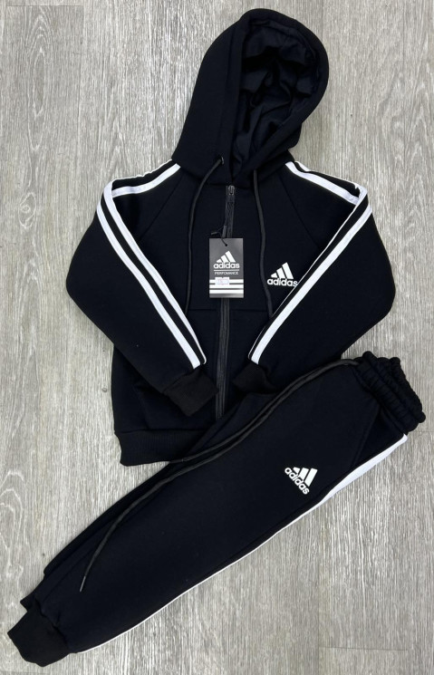 Спортивний костюм  Adidas дитячий трьохнитка пеньє фліс м.1034-1 (р: 4-8 років)  в упаковці 5 штук №760010 - Champion SE829