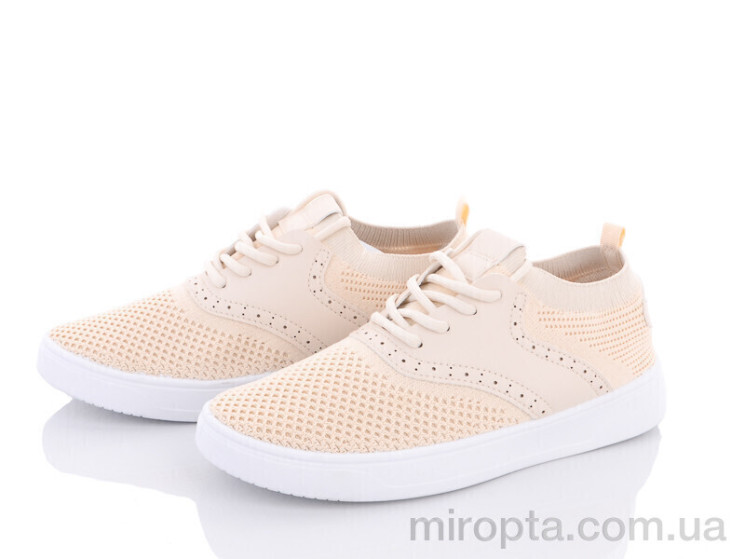 Кросівки 20-969 beige р: 36-41, в упаковці: 8 пар, купити тільки гуртом - 827419