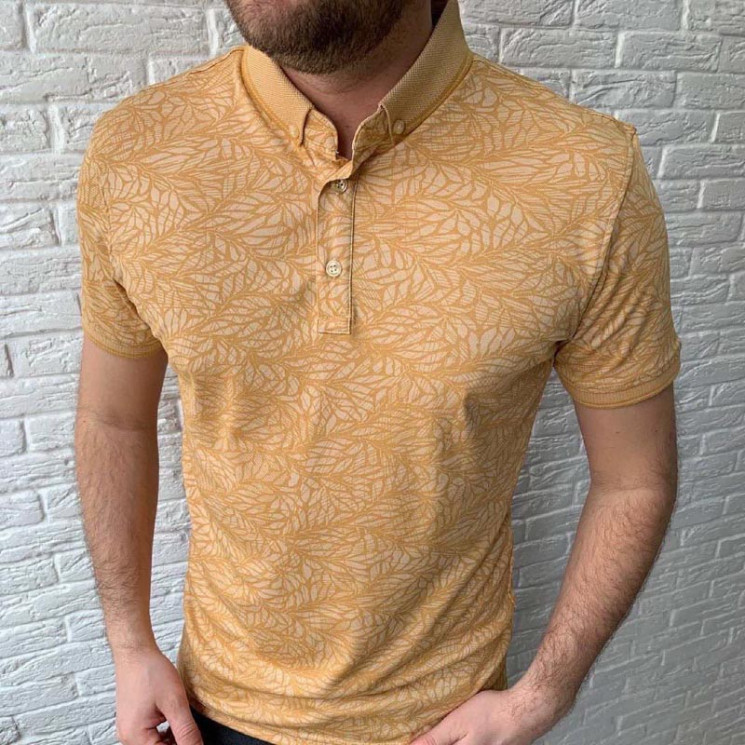 Футболка Raimons р M-2XL Чоловіча Polo S1389 yellow - NikNumbers SE1041-1042