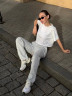 Штани жіночі, двохнитка, м. 7150 (р: 42-44, 46-50) №712542 - GrandFashion AV4663 м. 7150