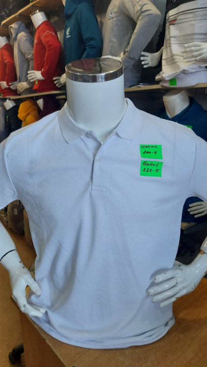 Футболка чоловіча поло трикотаж (Розмір: XL-5XL) в уп 5 штуки №164163 - Wolf HR1900