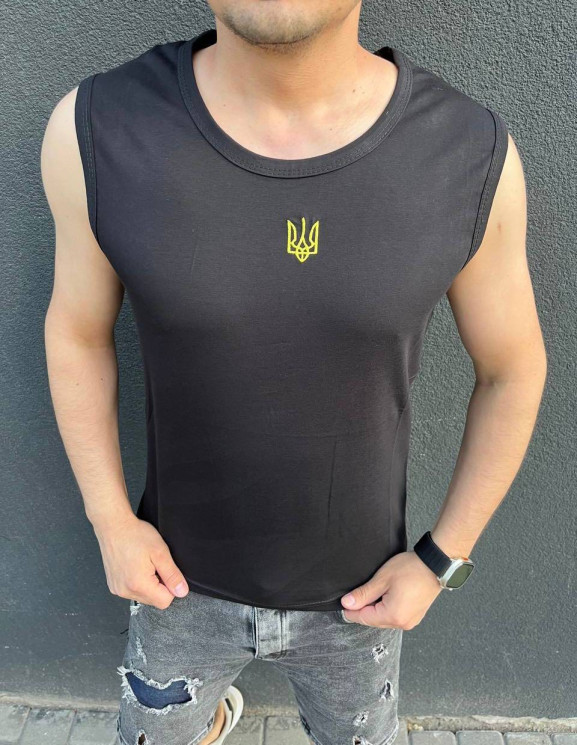 Майка чоловіча, трикотаж (р: M.L.XL.2XL.3XL ), мікс кольорів, в упаковці 5 шт. №355391  - NikNumbers SE 1041-1042