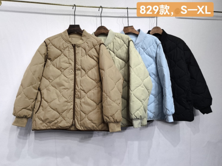 Куртка жіноча "829" плащівка, демісезонна (р: S-XL) 4 кольори, в упаковці 4 шт. №363474 - 