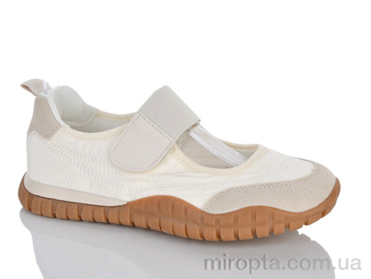 Кросівки 2028-6 beige р: 36-41, в упаковці: 8 пар, купити тільки гуртом - 1189564