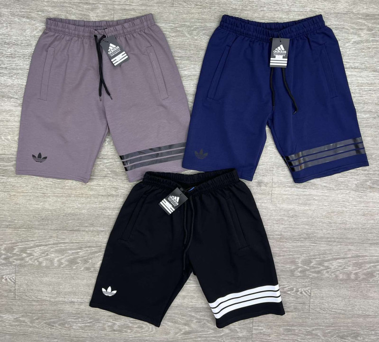 Шорти чоловічі Adidas "286" (р: 46,48,50,52,54) 3 кольори, в упаковці 5 шт. №369515 - Spider