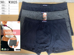 Труси чоловічі  м.W3825 (розмір:5XL-8XL)  мікс кольорів  в упаковці 24 штуки №758312