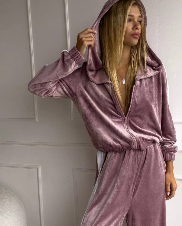 Костюм жіночий, велюр спорт, м. 1294 (р: 42-44, 46-48) №708389 - BestFashion RZ6220 м. 1294