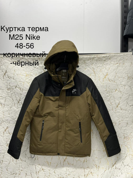 Куртка терма чоловіча зимова, плащівка, холофайбер, м.М25 (Розмір: 48-56 ), 3 кольори, в упаковці 5 штук №336617 - 