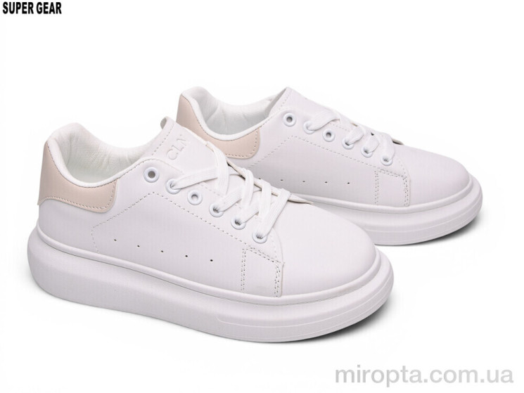 Кросівки B776 white р: 36-40, в упаковці: 10 пар, купити тільки гуртом - 1199142