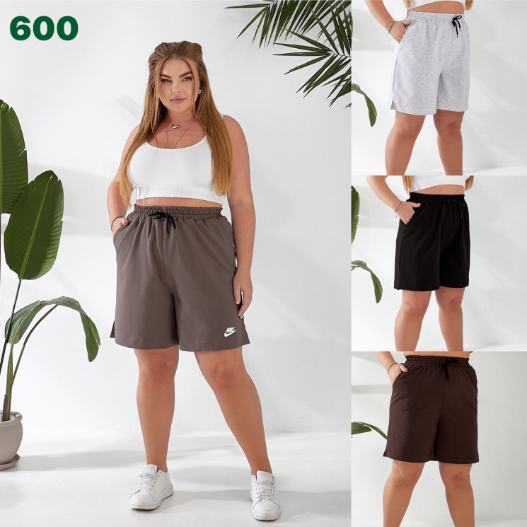 Шорти жіночі Nike м.600 двохнитка (р. 52-58)  4 кольора в упаковці 5 штук №755926 - Ivy SE783-622