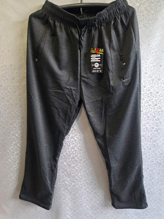 Спортивні штани чоловічі, трикотаж, м.2862 (Розмір: 5XL-9XL ), 3 кольори, в упаковці 5 штук №346087 - 