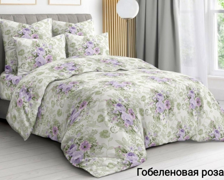 Комплект постільної білизни, бавовна, м.Гобеленовая роза (р: двохспальний) №327170 - Palma RZ3641