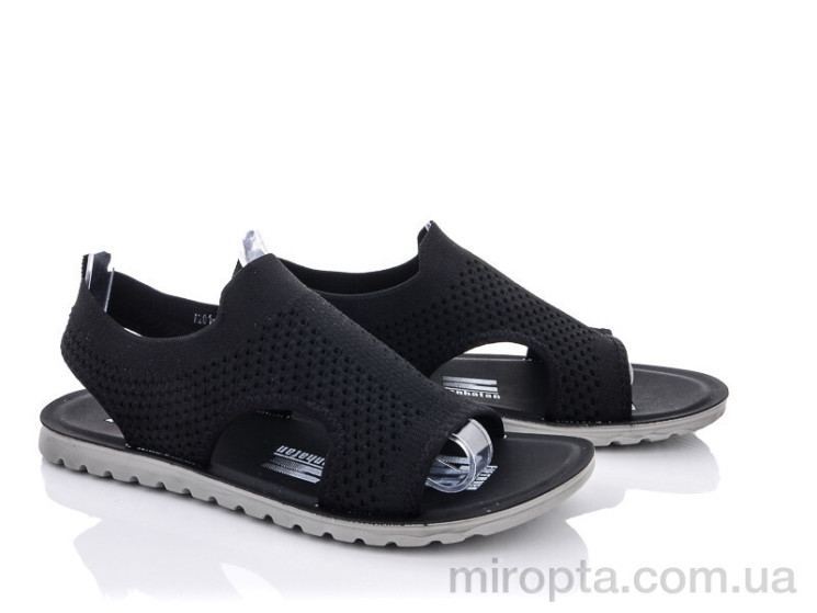 Сандалі M201-2 black р: 40-45, в упаковці: 8 пар, купити тільки гуртом - 754082