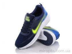Кросівки MB04(H100) navy-green р: 40-44, в упаковці: 8 пар, купити тільки гуртом