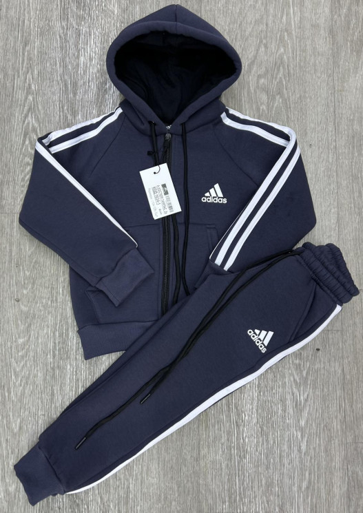 Спортивний костюм  Adidas дитячий трьохнитка пеньє фліс м.1034-1 (р: 4-8 років)  в упаковці 5 штук №760011 - Champion SE829