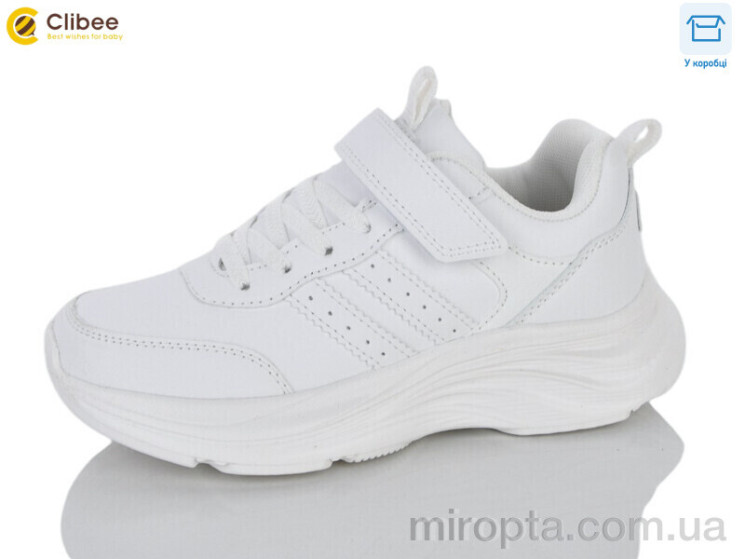 Кросівки EC803-1 white р: 32-37, в упаковці: 6 пар, купити тільки гуртом - 1195229