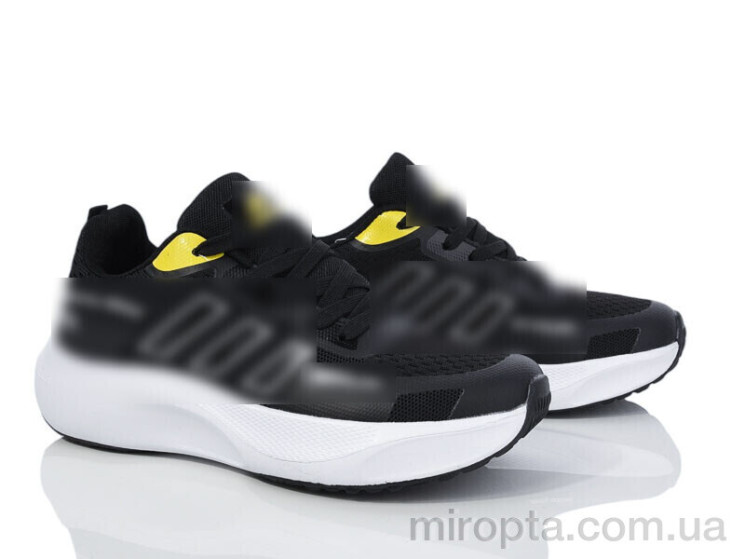 Кросівки HD33(173-7) black р: 40-45, в упаковці: 8 пар, купити тільки гуртом - 969512