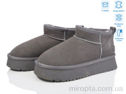 Уги M6119-9 grey р: 36-40, в упаковці: 8 пар, купити тільки гуртом
