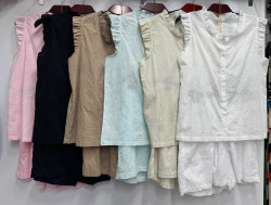 Костюм жіночий "893T" прошва (р: S,M,L,XL) 6 кольорів, в упаковці 4 шт. №386621