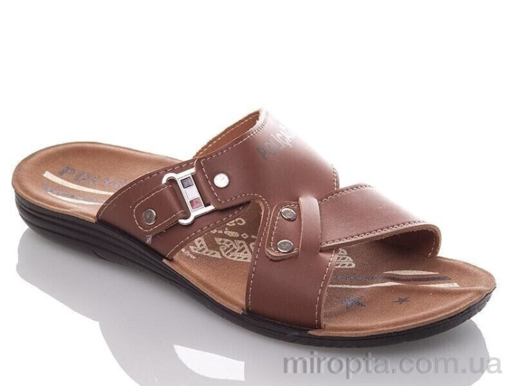Шльопанці MN2 camel р: 40-44, в упаковці: 6 пар, купити тільки гуртом - 1079072