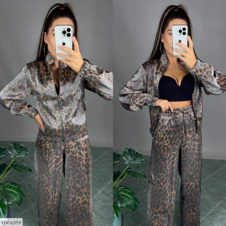 Прогулянковий костюм HV-6359 р: S-M, L-XL - 