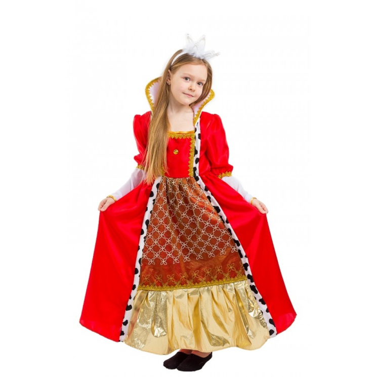 Дитячий маскарадний костюм Королеви (116-140 см) №526884 - Festival