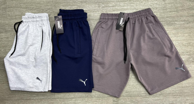 Шорти чоловічі Puma "286" (р: 46,48,50,52,54) 3 кольори, в упаковці 5 шт. №369516 - Spider