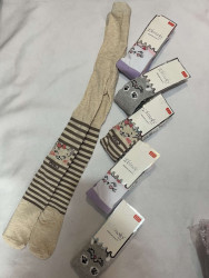 Колготи дитячі (р: 7-8 років) мікс кольорів, в упаковці 6 шт. №375093