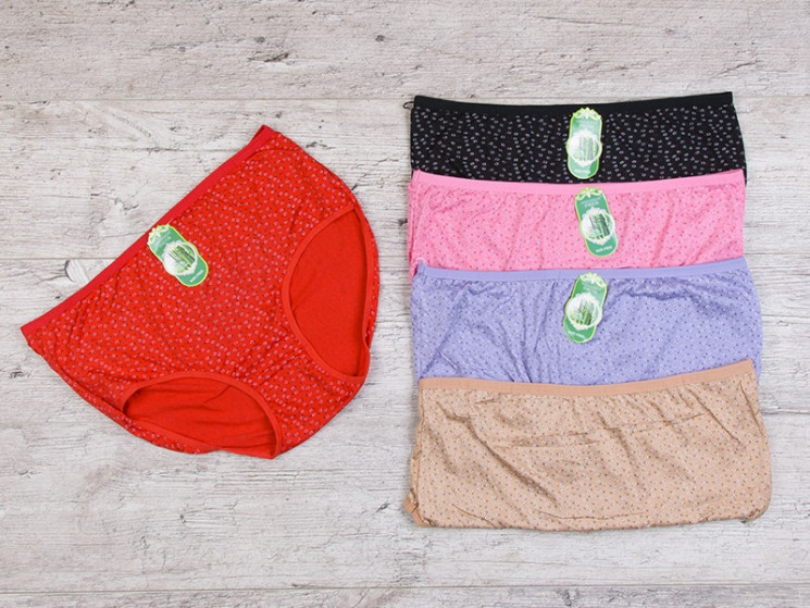 Труси жіночі "4204" (р: one size) в уп 10 шт різного кольору №151051 - Shawls PO548 (vyh naMylku)