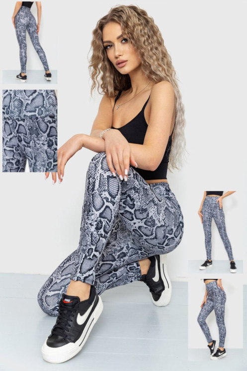 Лосини, р.S-XL, коттон, ликра, 1 колір в упаковці 5 штук №806163 - Relaxwear RZ3531