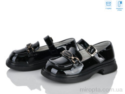 Туфлі ABC3682P black р: 27-31, в упаковці: 6 пар, купити тільки гуртом