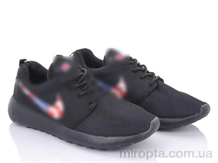 Кросівки 6040 black р: 41-45, в упаковці: 8 пар, купити тільки гуртом - 325245