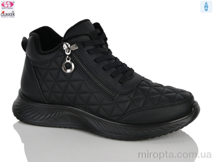 Черевики YK4128 black р: 36-41, в упаковці: 8 пар, купити тільки гуртом - 1200899