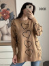Светр жіночий, трикотаж, м.3008 (р. 48-52 ) мікс кольорів, в упаковці 3 шт. №317012 - Korona UG 4477