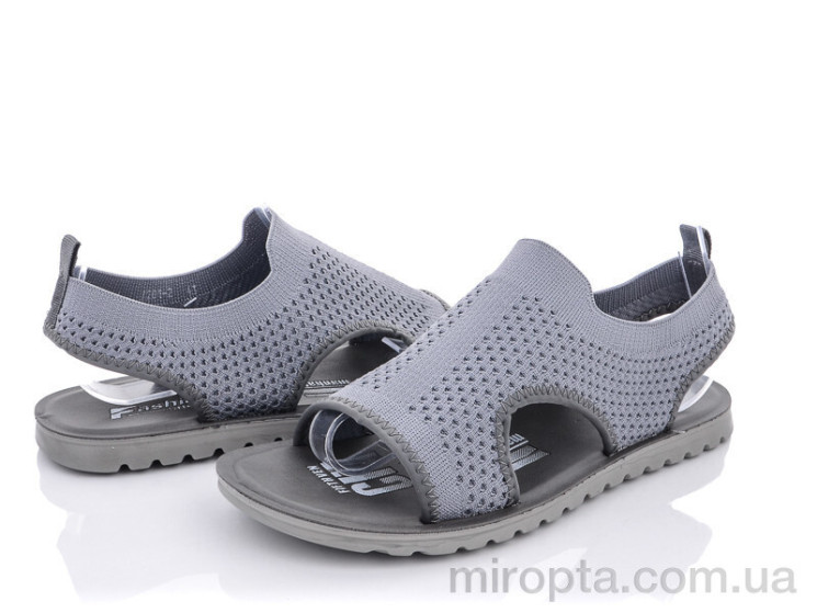 Сандалі M201-2 grey р: 40-45, в упаковці: 8 пар, купити тільки гуртом - 754083