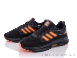 Кросівки MB01(H240) black-orange р: 40-44, в упаковці: 8 пар, купити тільки гуртом