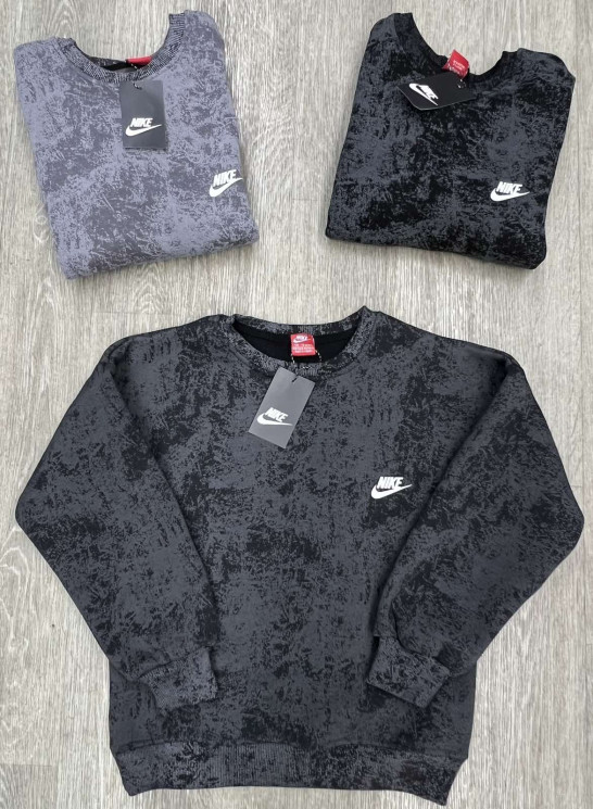 Світшот дитячий Nike трьохнитка на флісі м.1039-2 (р. 9-13 років) 3 кольори в упаковці 5 штук №760012 - Champion SE829