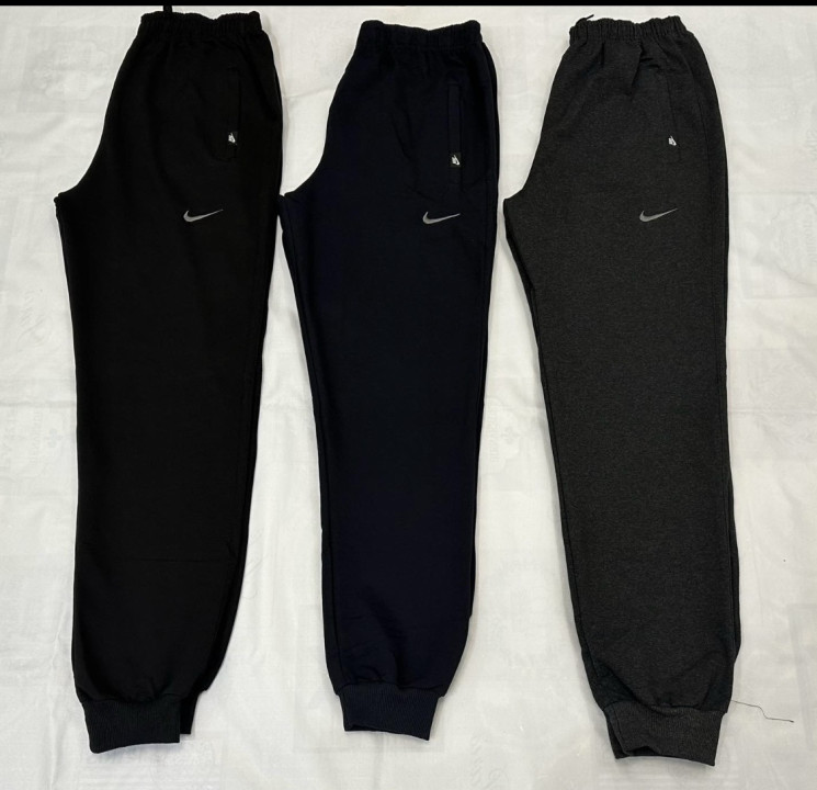 Спортивні штани чоловічі Nike, трикотаж (Розмір: 50-58 ), в упаковці 5 шт. №313792 - 