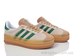 Кросівки HD60-1106-5 beige-green р: 36-41, в упаковці: 8 пар, купити тільки гуртом