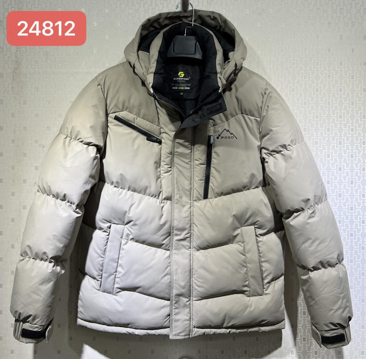 Куртка чоловіча холофайбер плащівка зимова м. 24812 (р.48-58)  в упаковці 6 штук №759517 - Jaket WE3009
