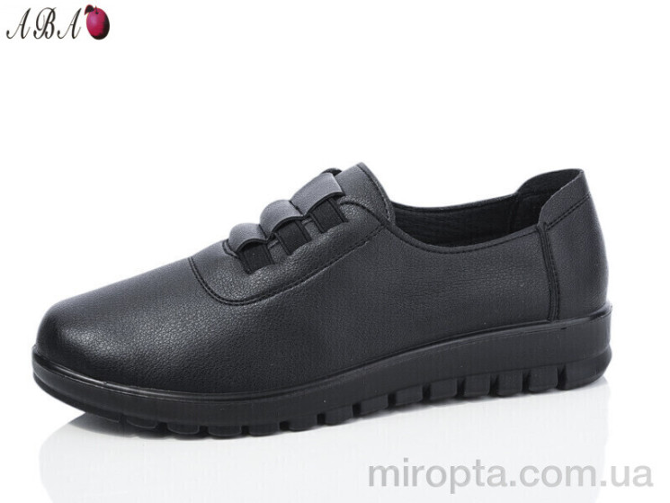 Туфлі 5ABA088 black р: 38-43, в упаковці: 8 пар, купити тільки гуртом - 1044608