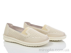 Туфлі G12-1 beige р: 36-41, в упаковці: 8 пар, купити тільки гуртом