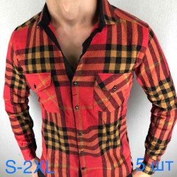 Сорочка Paul Semih р S-2XL Чоловіча V05 red