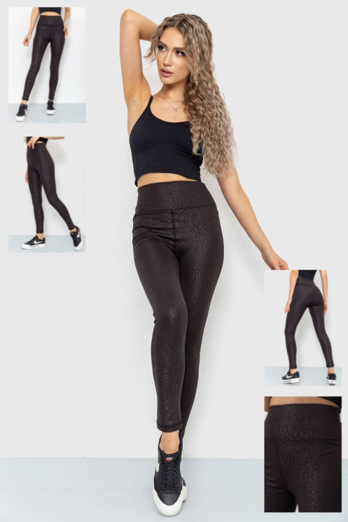 Лосини, р.S-XL, коттон, ликра, 1 колір в упаковці 5 штук №806164 - Relaxwear RZ3531