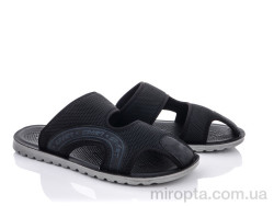 Шльопанці M201-4 black р: 40-45, в упаковці: 8 пар, купити тільки гуртом