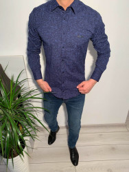 Сорочка No Brand р M-3XL Чоловіча R471 blue