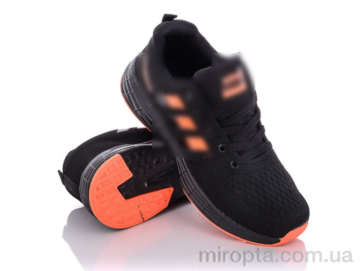 Кросівки MB06(H106) black-orange р: 40-44, в упаковці: 8 пар, купити тільки гуртом - 762099