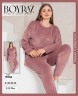 Піжама жіноча "15964" велюр (р: XL,2XL,3XL,4XL) 2 кольори, в упаковці 4 шт. №361193 - 