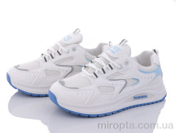 Кросівки 45-98 white-blue р: 37-41, в упаковці: 8 пар, купити тільки гуртом