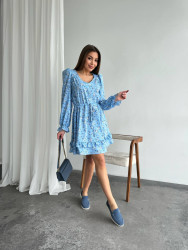 Сукня жіноча 703, турецький Soft (р. S-M, L-XL) №309281